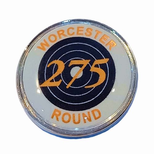 Worcester Round standard badge